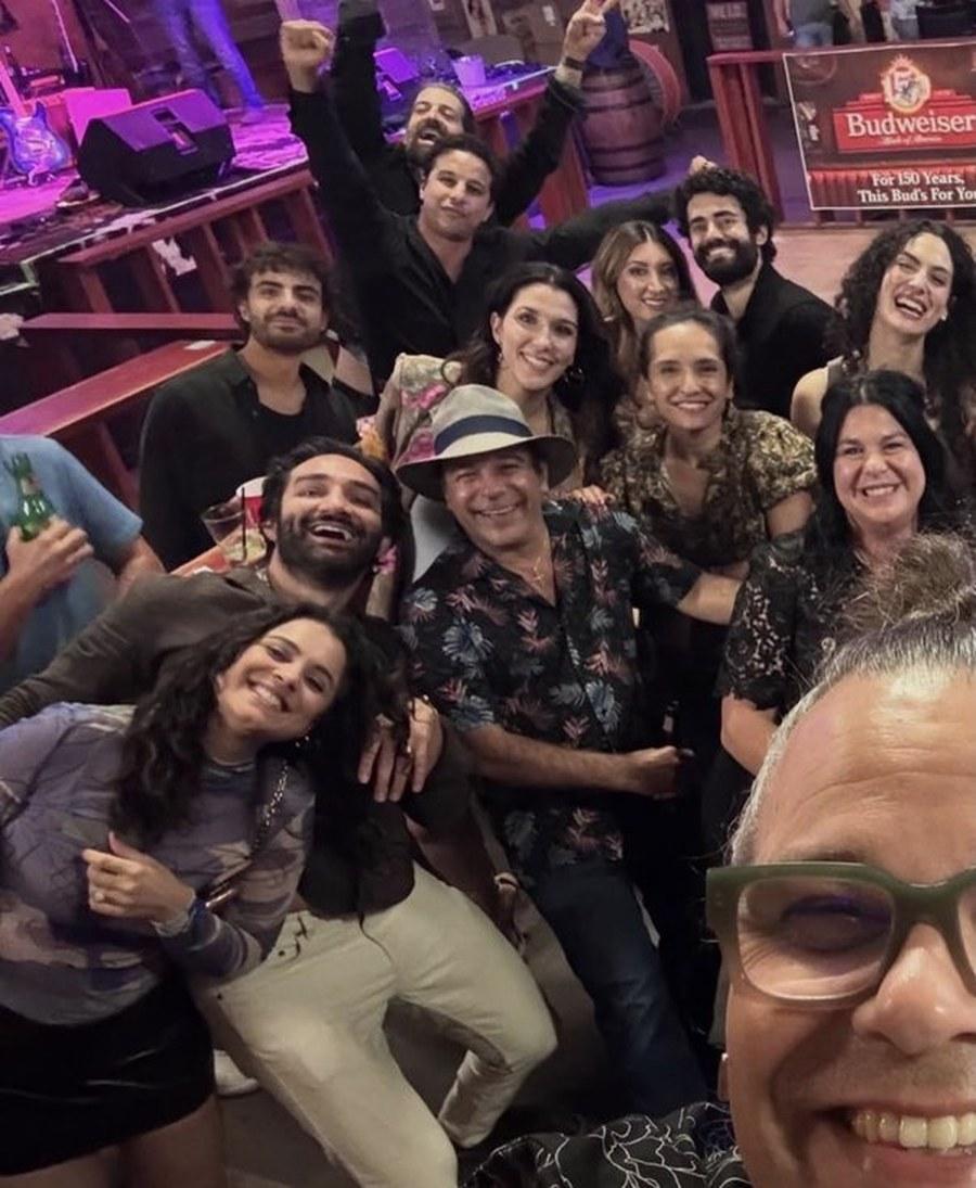 Matt Nelson with cast, crew, and fans at ChosenCon
