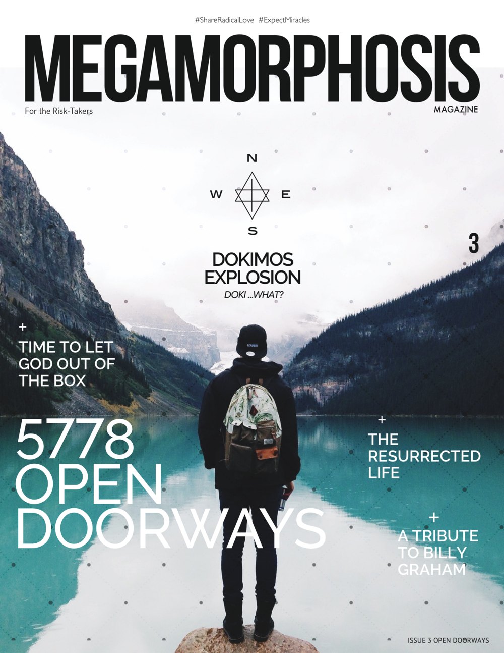 The cover of Issue 3 — Open Doorways